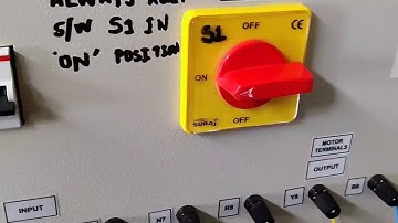 Testing the Single phasing preventer for protection of 3 phase induction motor