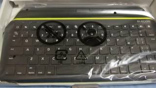 エレコム ワイヤレスキーボード Bluetooth iOS TK-FBP067IBK