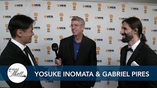 Moderated by Matt: The Gorge with Yosuke Inomata & Gabriel Pires at the 2026 VES Awards