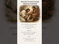 A Model of True Humility 🙏 | John 13:14 #shorts #maundythursday #gospelreflection #lent
