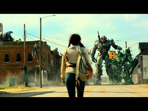 Autobots vs Decepticons - The Town Battle Scene | Transformers: The Last Knight (2017) Movie Clip