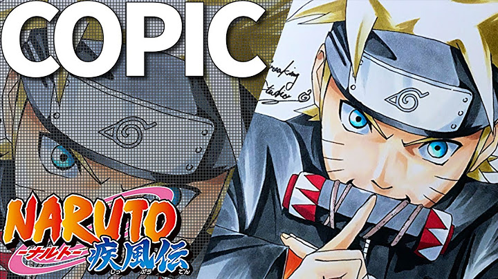 Naruto Drawing Naruto Uzumaki うずまき ナルト イラスト Narutoshippuden ナルト疾風伝 Draw Copic Youtube