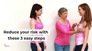 3 Easy Steps to Reduce Risk of Breast Cancer