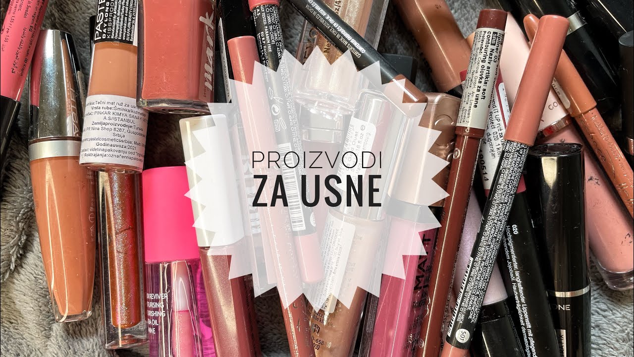 Kolekcija proizvoda za usne💄 | Jovanajk