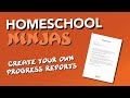 Homeschool Ninjas Progress Report Quiz