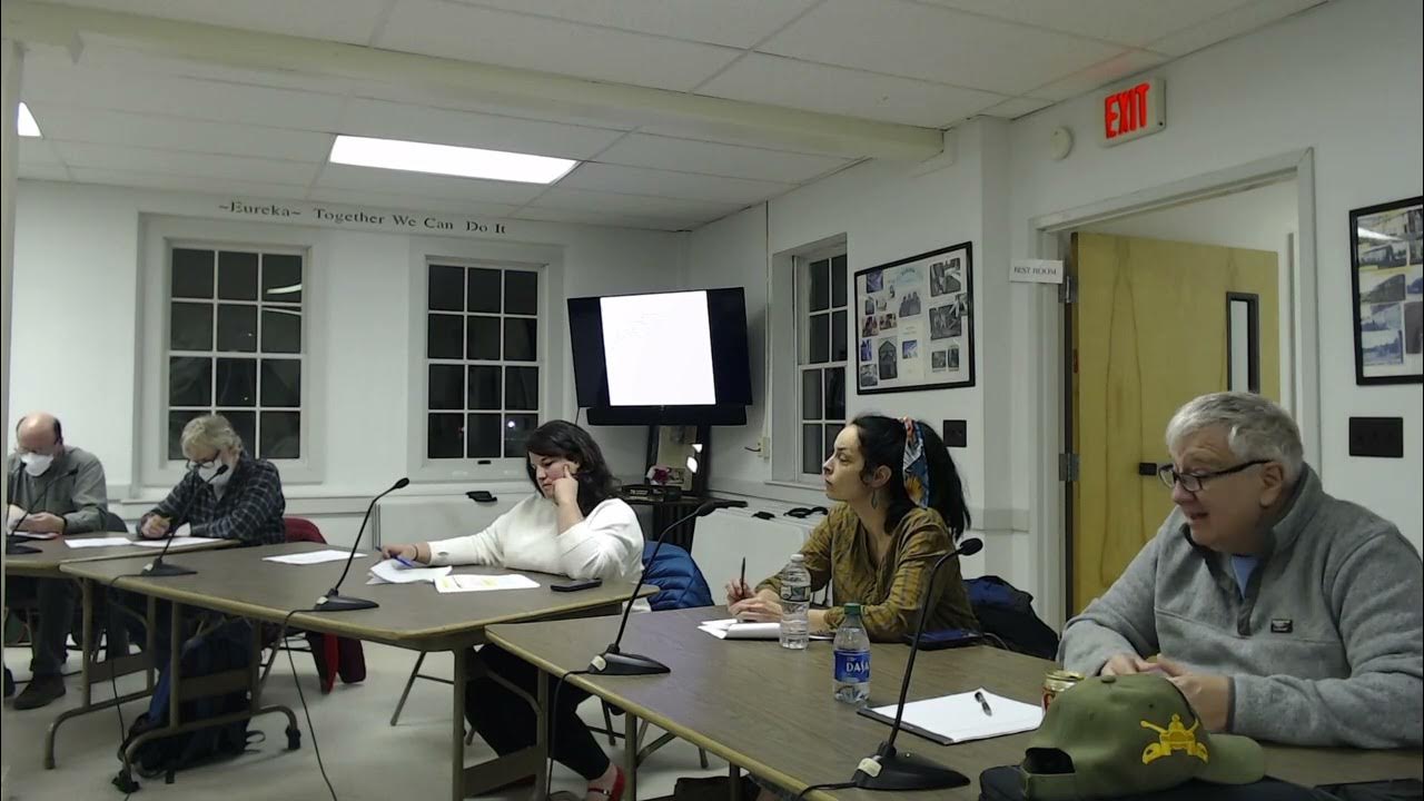 Planning Board Public Hearing February 15, 2023 YouTube