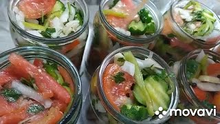 Потрясающий Салат на Зиму   Обалденная ВКУСНЯТИНА!  Готовлю Много! Зимой уходит на ура!