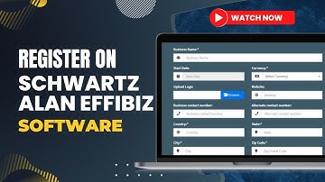 How to Register on Schwartz Alan EffiBiz ERP Software
