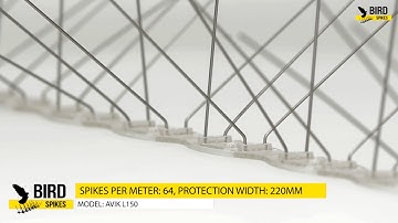 How to get rid of birds? Bird Spikes Avik L150.