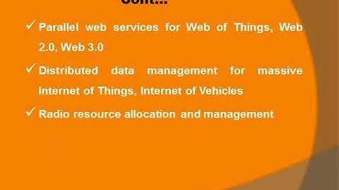 PhD Research Topics in Parallel Distributed Systems