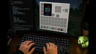 Coding Minecraft Inventory | ASMR Programming(No Talking)