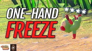 How to COMPLETE One-Hand Freeze Lentalk Request (Grookey 4-star photo) New Pokemon Snap