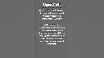 12 OpenShift Interview Quiz #kubernetes #Openshift