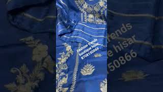 karwachauthspecialpurecrepepartywearweddingdesignersuitsfashiondressesembroiderysuit