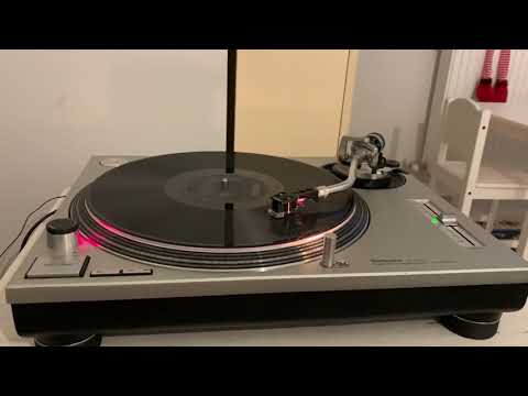 Technics SL 1200 MK 2 with Shure M44-7 - YouTube