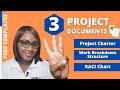 What is a Project Charter? | What is a WBS? | What is a RACI Chart? FREE TEMPLATES INCLUDED