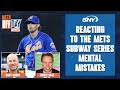 Gary Cohen and Howie Rose on Mets' increased mental mistakes vs Yankees  | Mets Off Day Live | SNY image
