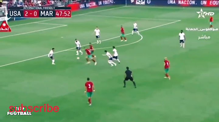 ملخص مباراة المغرب و أمريكا 0-3 🔥 مباراة دولية ودية 🔥 هزيمة ثقيلة للأسود
