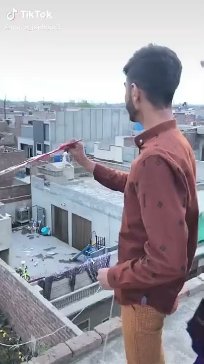 patang flying tik tok video