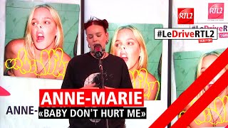 Anne-Marie interprète Baby Dont Hurt Me dans LeDriveRTL2 (30/06/23)