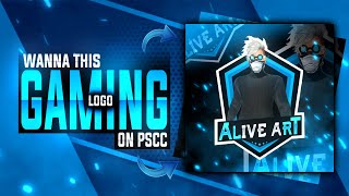 HOW TO MAKE GAMING LOGO WITH SHELD IN PSCC || MAKE YOUR OWN GAMING LOGO || GAMING LOGO KAISE BANAYE