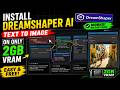 Easy Way to Install DreamShaper AI Locally | Text-to-Image on Only 2GB VRAM (FREE)