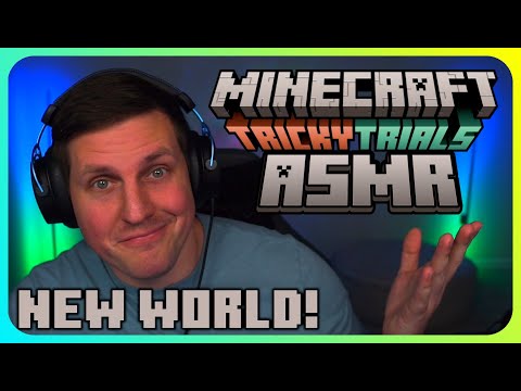 (ASMR Gaming) Let's Play Minecraft Tricky Trials! (1.21 Update)