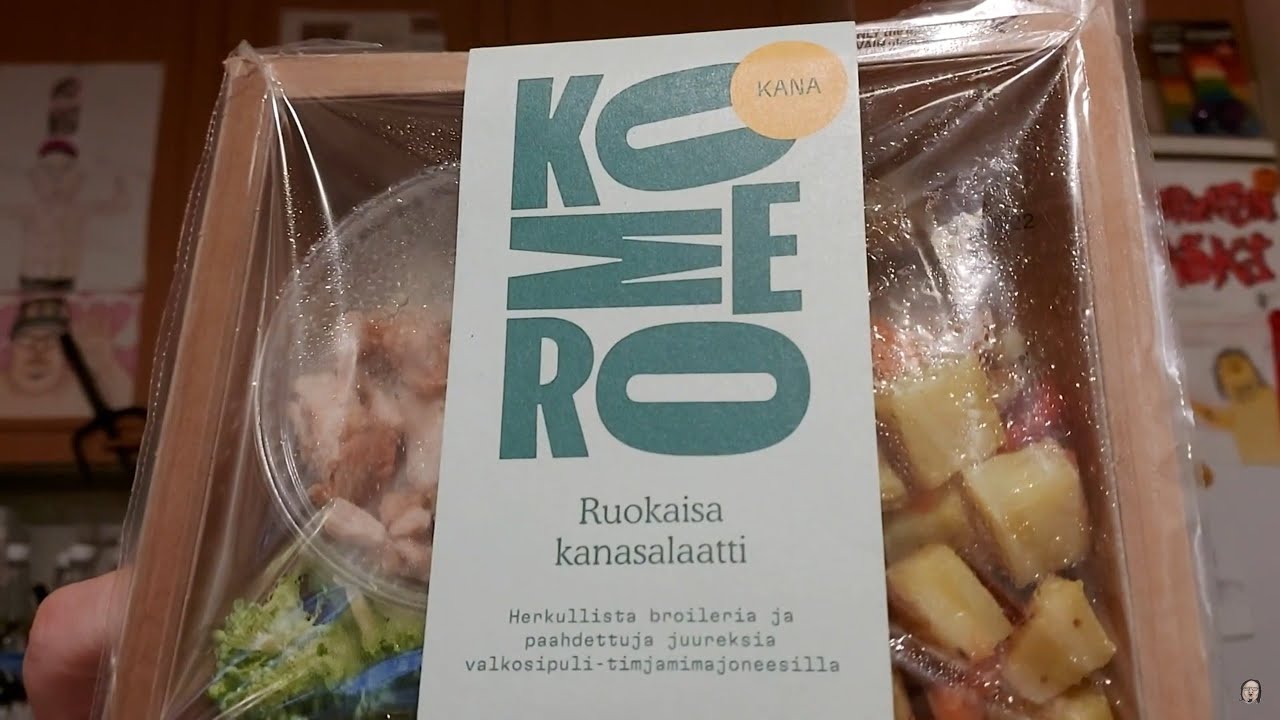 Hampaaton läski syö: Osa 2385 - Komero Ruokaisa kanasalaatti