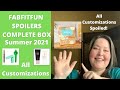 FabFitFun Spoilers COMPLETE BOX Summer 2021 / All Customizations