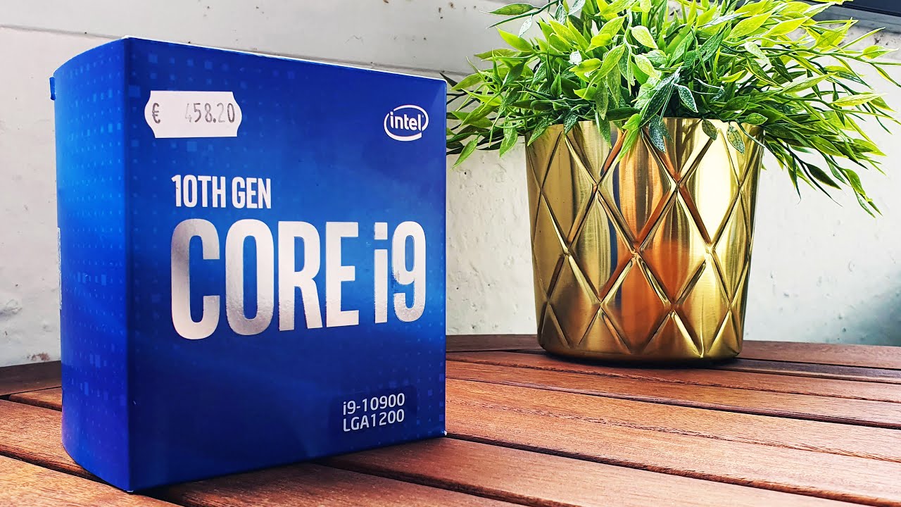 UNBOXING Intel Core i9 10900 CPU / Comet Lake 10th Gen Desktop Processor  (10 Cores) LGA 1200 Opening