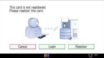 Streamline NX - Registering a card on Ricoh Printer - How To - Ricoh