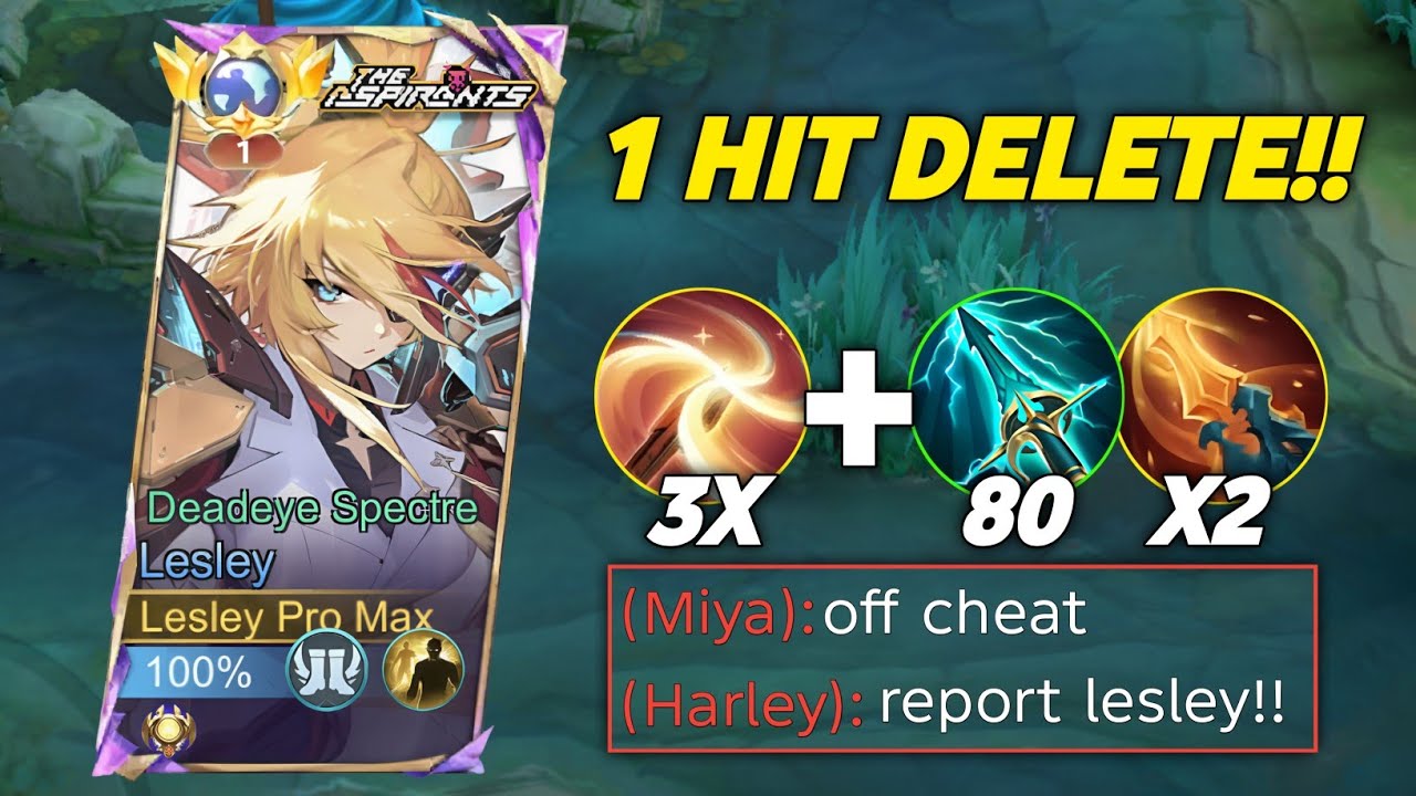 Глобальная сборка Лесли с невероятным взрывным уроном с одного удара! 🔥 (обязательно попробуйте) ...