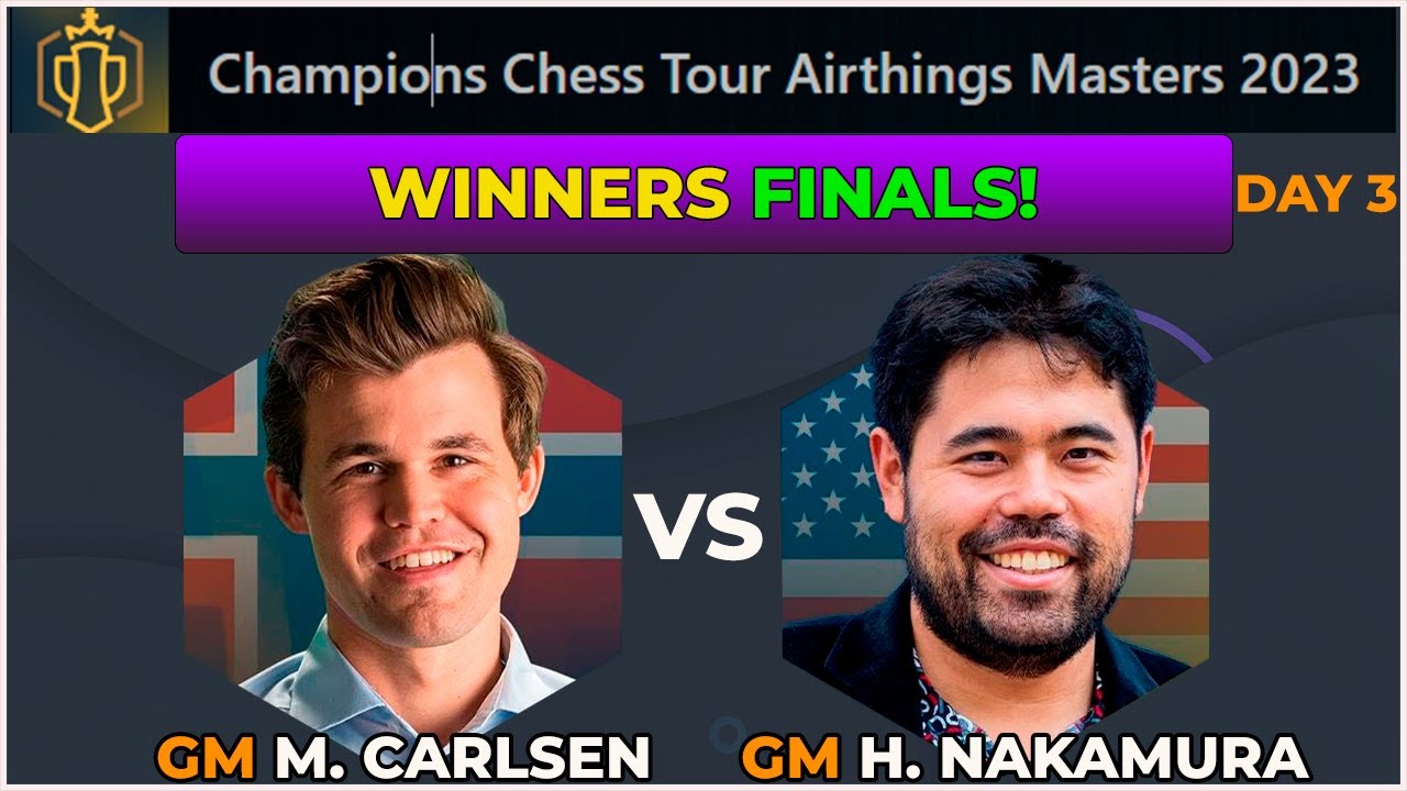 Replying to @High IQ Chess Magnus Carlsen Vs Hikaru Nakumara Grand