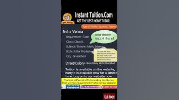 #Tutor #coaching #tuition #website