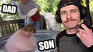 Dad Has To Wash Son Because He's too Fat (3000 LBS Life)