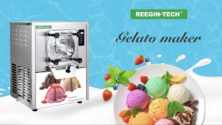 REEGIN-TECH commercial hard ice cream machine/Gelato maker