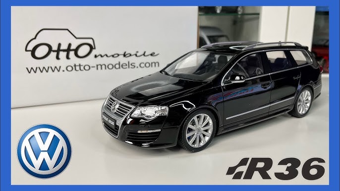 ck-modelcars-video: Volkswagen VW Passat B6 Variant R36 Baujahr 2008  schwarz OttOmobile 