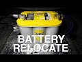 How to Relocate Your Battery to Your Trunk