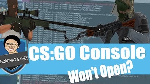 Fix CS:GO Console Problem ! Console won