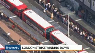 London Underground Strike Winding Down London Underground Strike Winding Down