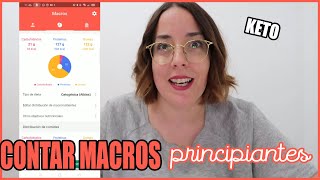 COMO CALCULAR TUS MACROS PARA LA DIETA CETOGENICA|  COMO USAR LA APP  MACROS  PARA LA DIETA KETO screenshot 1