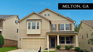 $749K Milton GA Home Tour | 5 Bed, 5 Bath Luxury Home with 3-Story Living & Game Room