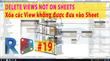 DYNAMO REVIT 19 Delete Views not on Sheets