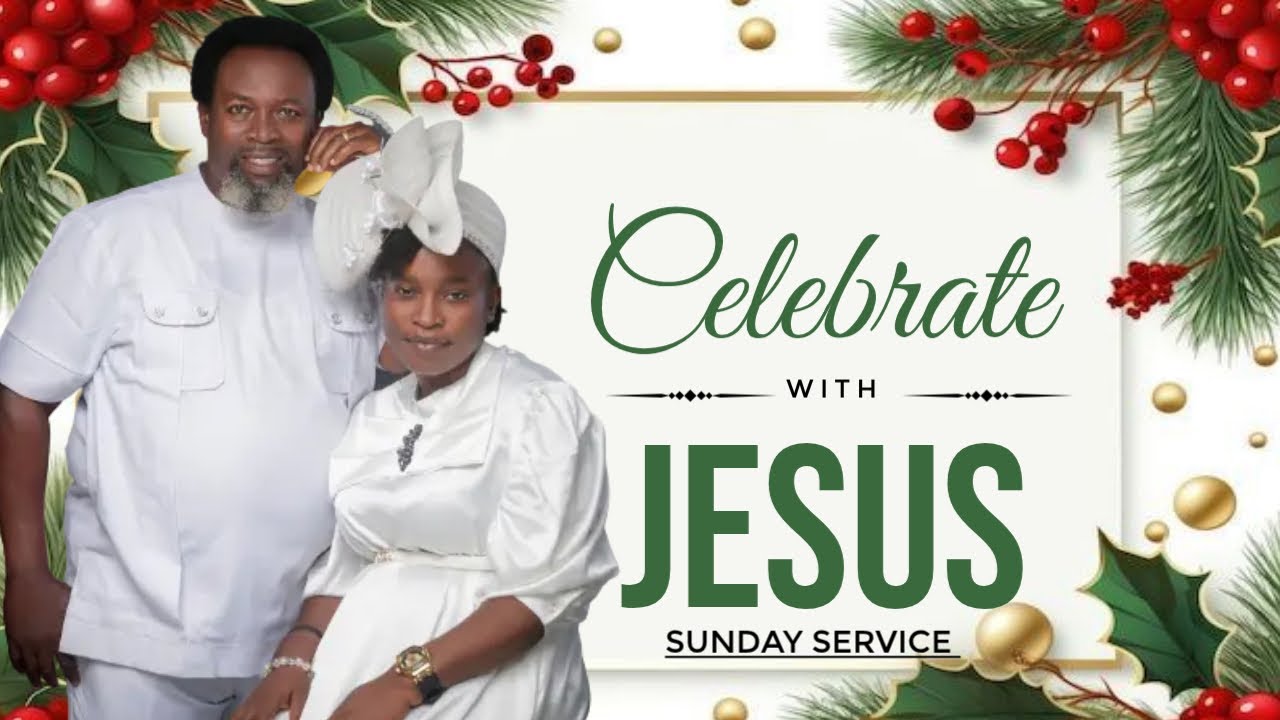 NEWJM - CELEBRATE WITH JESUS SUNDAY SERVICE || 28 DECEMBER 2025