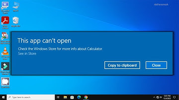 How to Fix This App Can