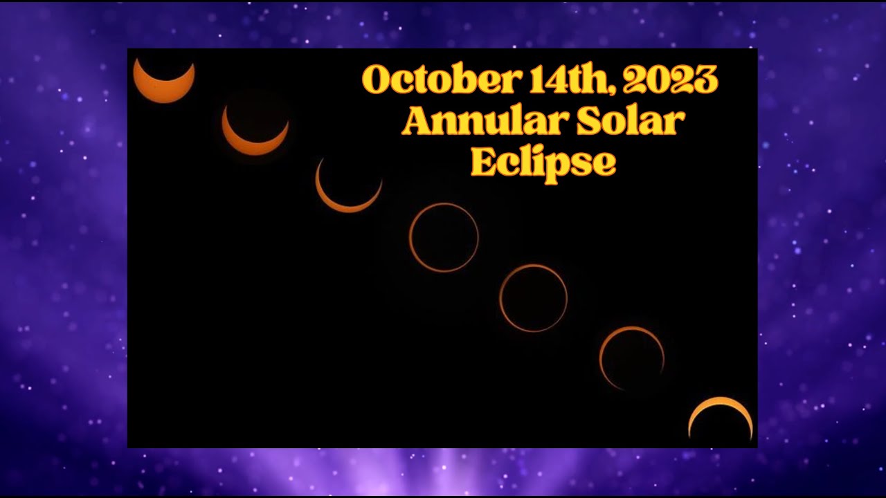 October 14th, 2023 Annular Solar Eclipse - Timelapse - YouTube