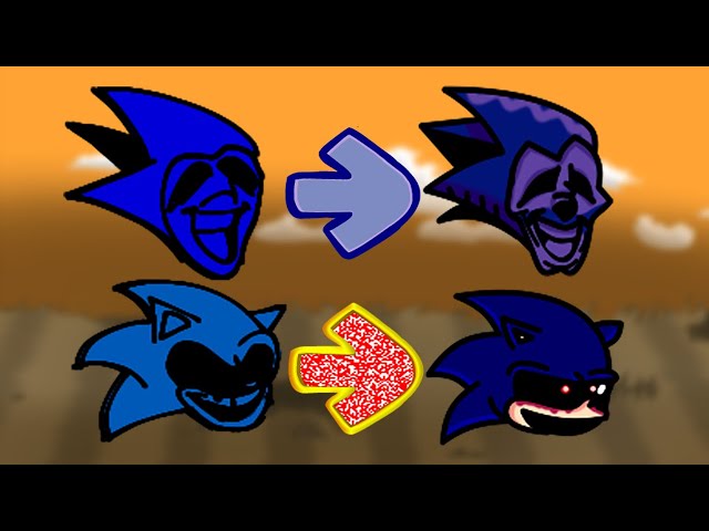 Vs Sonic.exe Icon but in my style [Friday Night Funkin'] [Mods]