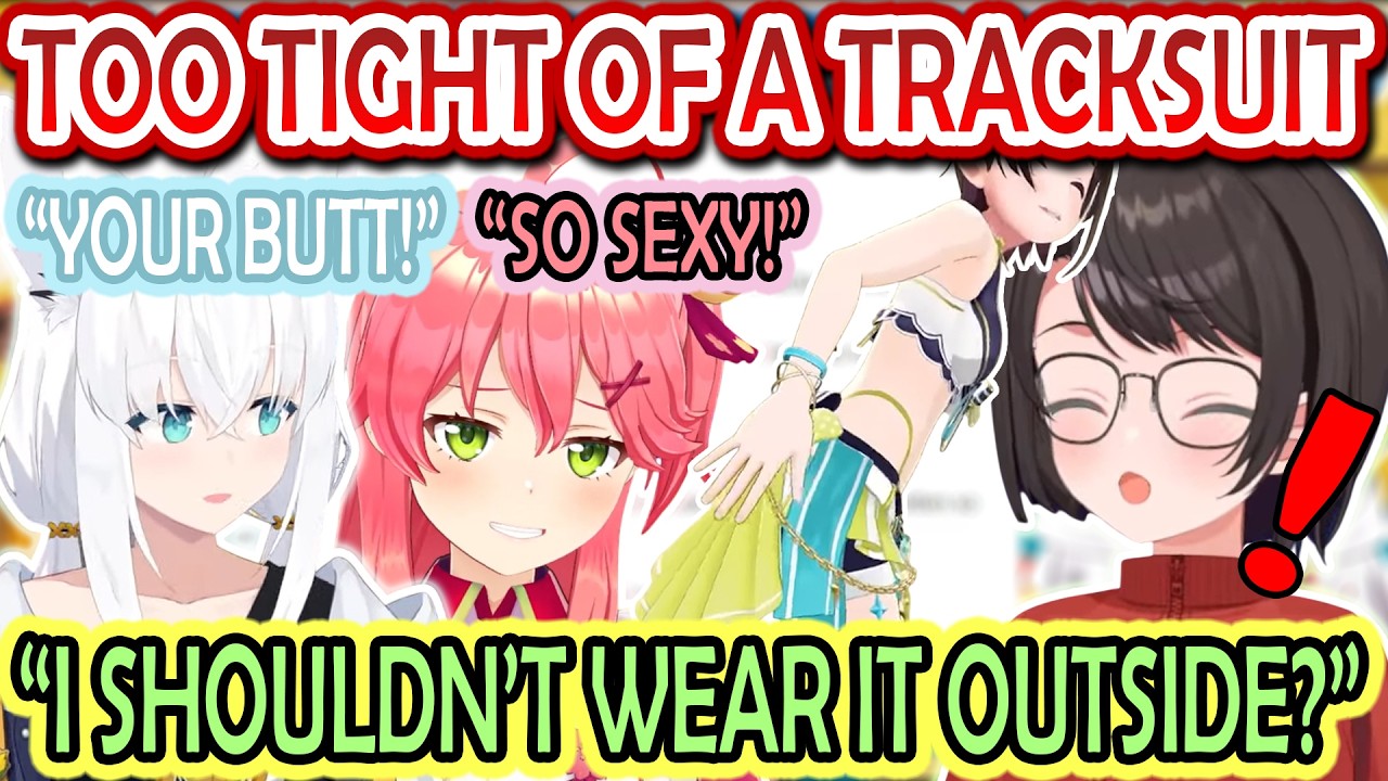 Miko Gives Subaru a Tracksuit That Shows Off Her "Assets" a Bit Too Much