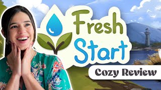 Cleaning but make it COZY | Fresh Start Cleaning Simulator | Game Review