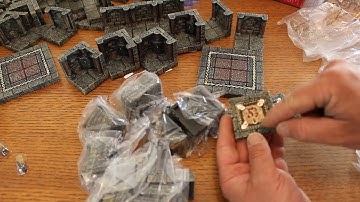 Dungeons Of Doom - LEVER CHAMBER - Dwarven Forge - Unboxing